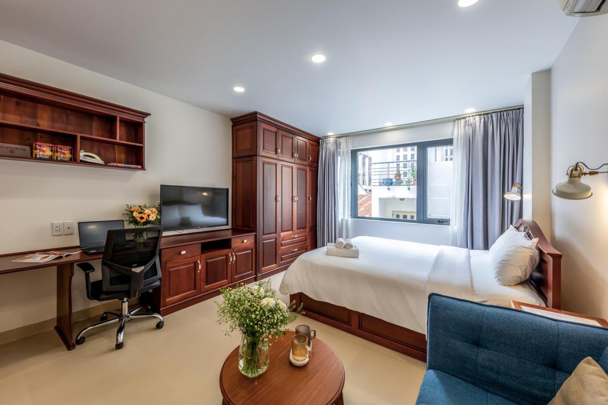 Woody House Saigon Center Aparthotel Хошимин Екстериор снимка